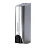 Single Wall-Mount Shampoo Soap Dispenser Set