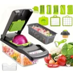 Upgraded Multi-Functional Vegetable Chopper & Slicer