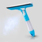 3-in-1 Window Squeegee with Spray Bottle & Scrubber